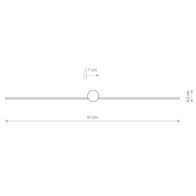 Настенный светодиодный светильник Nowodvorski Triangles Led 8128 Фото № 2