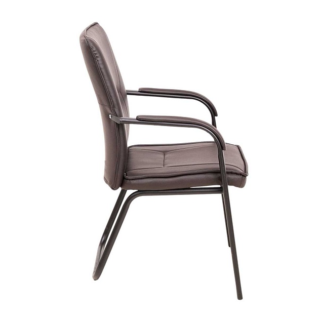 Офисный стул AksHome Oscar коричневый, экокожа, цвет каркаса черный 87599 изображение 9 Офисный стул AksHome Oscar коричневый, экокожа, цвет каркаса черный 87599 Фото № 9