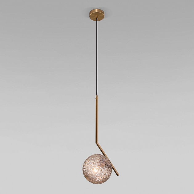 Подвесной светильник Eurosvet Shape 50213/1 латунь Фото № 1