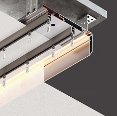 Профиль Flexy для расширения рабочей площадки для крепления накладных карнизов 11261 STANDART PLUS 60 1