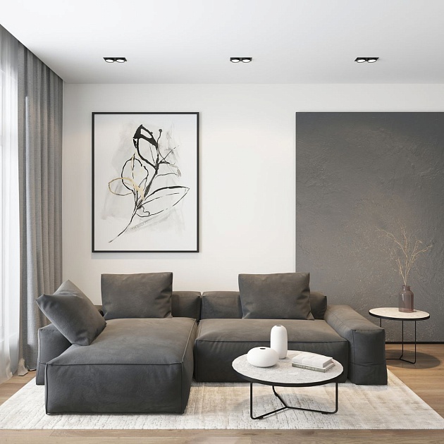 Встраиваемый светильник Denkirs Flat DK2092-BK изображение 5 Встраиваемый светильник Denkirs Flat DK2092-BK Фото № 5