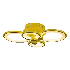 Потолочная светодиодная люстра iLedex Ring A001/4 Yellow 1