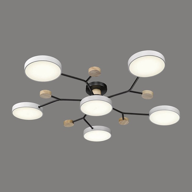 Потолочная светодиодная люстра Velante 446-007-06 изображение 1 Потолочная светодиодная люстра Velante 446-007-06 Фото № 1