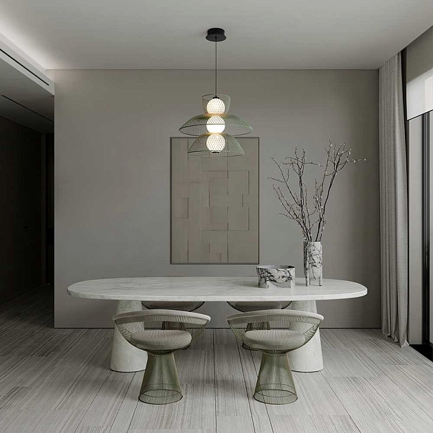 Подвесной светильник Freya Modern FR5545PL-L5GR изображение 5 Подвесной светильник Freya Modern FR5545PL-L5GR Фото № 5