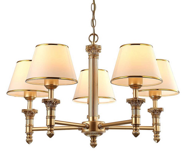 Подвесная люстра Arte Lamp Liguria A9185LM-5SG Фото № 2
