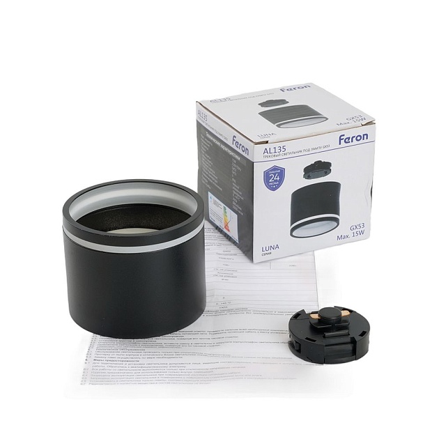 Трековый светильник Feron AL135 51125 Фото № 2