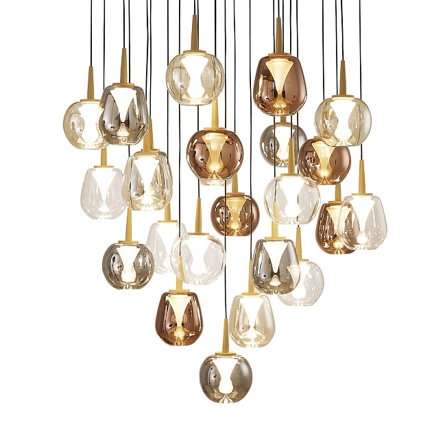 Подвесная светодиодная люстра Mantra Andromeda 8937+24PL Фото № 8