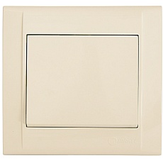 Переключатель Makel 1-кл. СП Defne 10А IP20 крем. 42010005