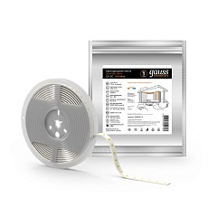 Светодиодная влагозащищенная лента Gauss 14,4W/m 60LED/m 5050SMD теплый белый 5M 356000114 4