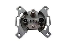 ТВ-розетка проходная TV/SAT/R Liregus Retro кремовый омбре 29-132 1