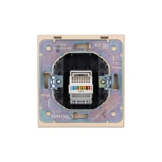 Розетка STRONG компьютерная RJ45 кат6 с/у шелк KRANZ KR-78-0724-8 4