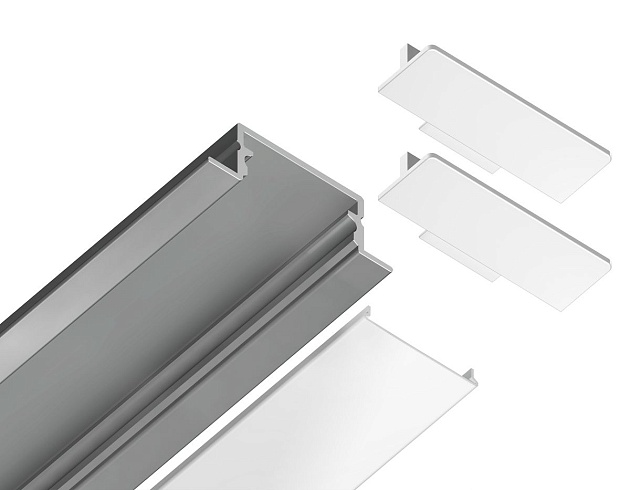 Встраиваемый профиль с рассеивателем Ambrella Illumination GP1200AL Фото № 4
