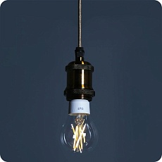 Лампа светодиодная филаментная Yeelight E27 6W 2700K золото YLDP12YL 5