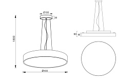 Подвесной светодиодный светильник Deko-Light Menkar 342202 1