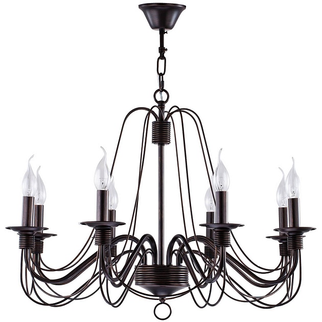 Подвесная люстра Freya Velia FR2046-PL-08-BR Фото № 1