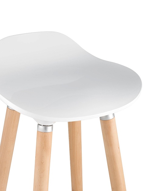 Барный стул Stool Group Модерн белый JASMINE WHITE изображение 5 Барный стул Stool Group Модерн белый JASMINE WHITE Фото № 5