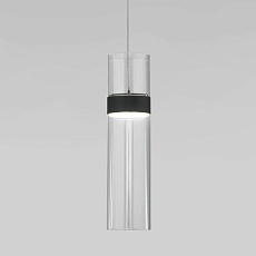 Подвесной светодиодный светильник Eurosvet Lumen 50244/1 Led черный/прозрачный 2