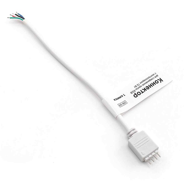 Коннектор для соединения RGB светодиодной ленты с контроллером Apeyron 09-04 Фото № 1