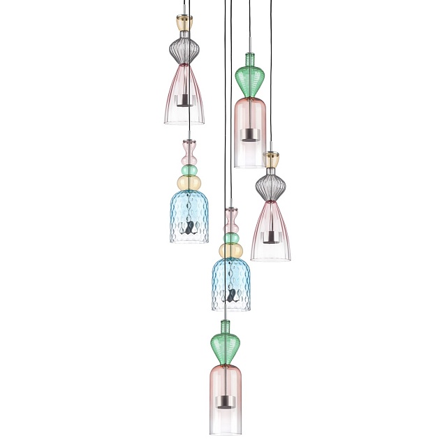 Подвесная светодиодная люстра Lightstar Belle 814069 изображение 3 Подвесная светодиодная люстра Lightstar Belle 814069 Фото № 3