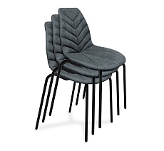 Кухонный стул Sheffilton SHT-ST29-C4/S130 графит/черный муар 9654845401 4