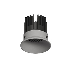 POINTS Точечный светильник GLAZ LED 220В 8Вт 3000К CRI90 50° NO-DIM облачно-серый