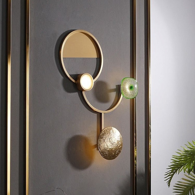 Настенный светодиодный светильник Imperium Loft Shield 158397-26 Фото № 11