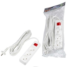 Удлинитель Uniel Ultra 3гн х 10м б/з S-CU3-7B White UL-00009997 1