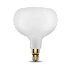 Лампа светодиодная филаментная диммируемая Gauss E27 10W 4100К матовая 1017802210-D 3