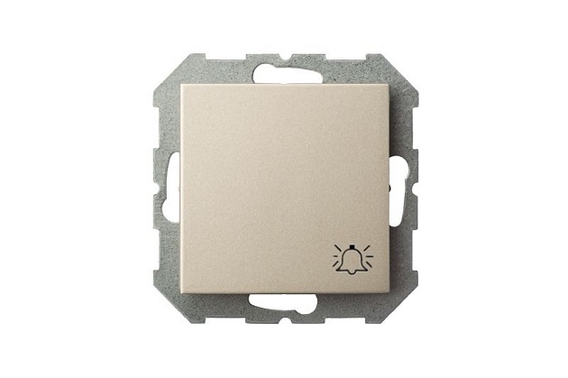 Кнопка звонка Liregus Epsilon шампань 28-306 Фото № 5