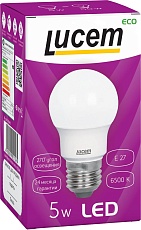 Лампа светодиодная Lucem E27 5W 6500K матовая FLLBL052765L 1