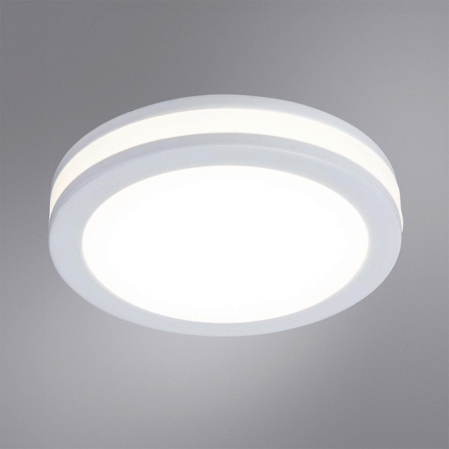 Встраиваемый светодиодный светильник Arte Lamp Tabit A8430PL-1WH Фото № 4