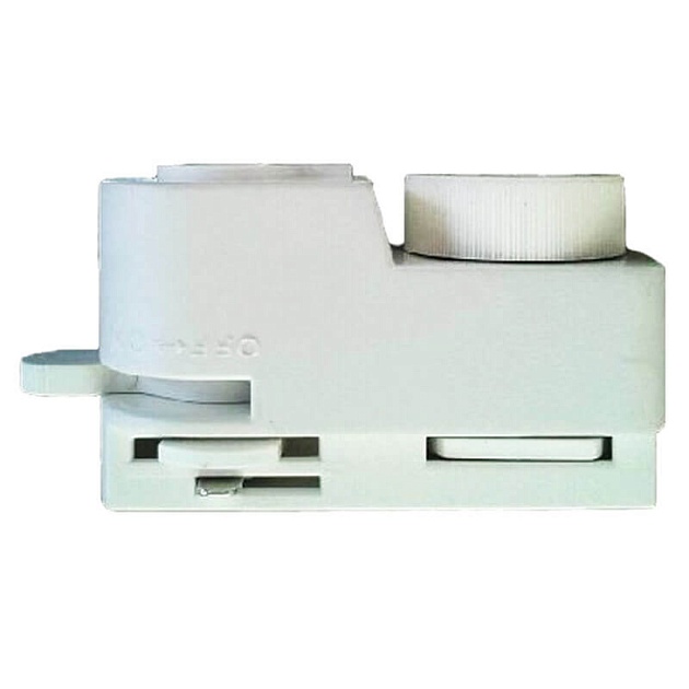 Адаптер для однофазного шинопровода Volpe UBX-Q122 G61 WHITE 1 POLYBAG UL-00006061 фото 