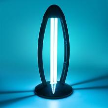 Ультрафиолетовая бактерицидная настольная лампа Elektrostandard UVL-001 чёрный 4690389150760 1