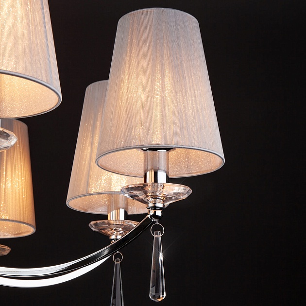 Подвесная люстра Eurosvet 60079/8 хром Фото № 3