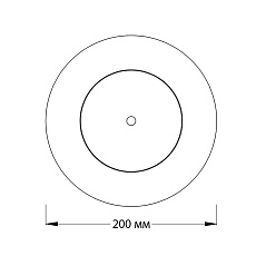 Потолочный светодиодный светильник Escada 20023SMA/01LED GR 1