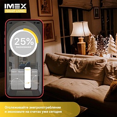 Розетка Wi-Fi 2К+З IMEX 16A белая SML-211 WH 5