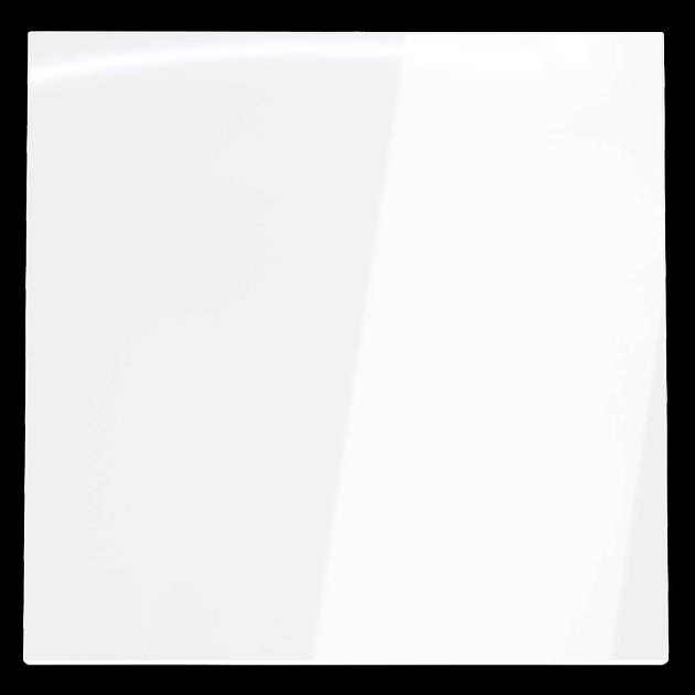 Клавиша для выключателя/переключателя одноклавишного S70 (белый глянцевый) Voltum VLS000101 Фото № 2