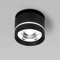Встраиваемый светодиодный светильник Elektrostandard Stark 25035/LED 8W 4200K чёрный a062932 2