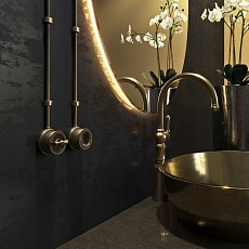 Переключатель-выключатель одноклавишный Werkel бронзовый Ретро W5712012 4690389166617 2