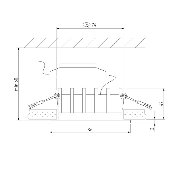 Встраиваемый светодиодный светильник Elektrostandard Combi 25067/LED a069005 изображение 2 Встраиваемый светодиодный светильник Elektrostandard Combi 25067/LED a069005 Фото № 2