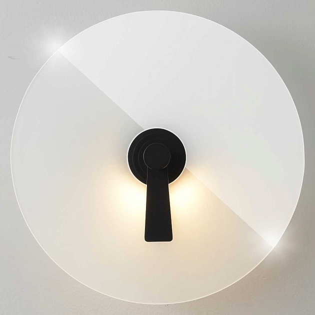 Бра Crystal Lux CHIAROSCURO AP6W LED BLACK Фото № 5