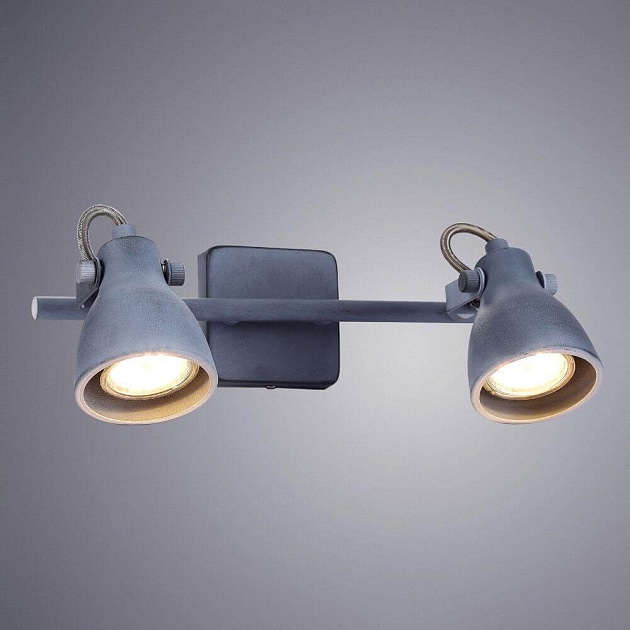 Спот Arte Lamp A9189AP-2GY фото 3