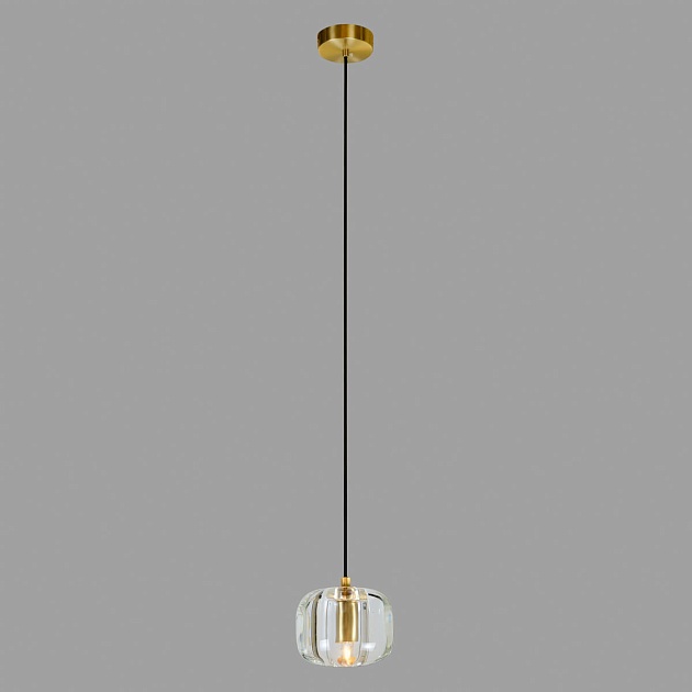 Подвесной светильник Belfast Pansy 6214-1 BR CL Фото № 4