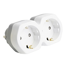 Разветвитель сетевой Stekker 2гн с/з ADP16-12-20 32870 1