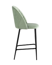 Полубарный стул Stool Group Логан велюр фисташковый AV 413-B18-08(PP) 3