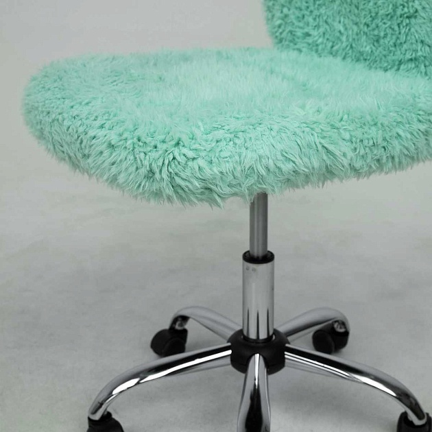 Детское кресло AksHome Fluffy мятный, искусственный мех 86384 изображение 8 Детское кресло AksHome Fluffy мятный, искусственный мех 86384 Фото № 8