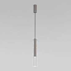 Подвесной светодиодный светильник Eurosvet Swan 50253/1 Led графит