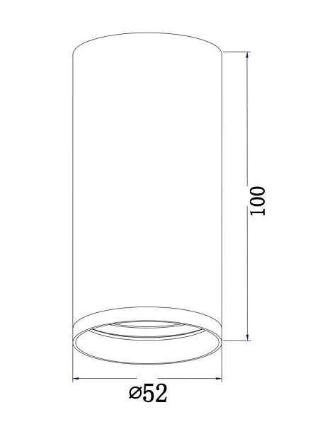 Потолочный светильник Maytoni Focus S C052CL-01W Фото № 5