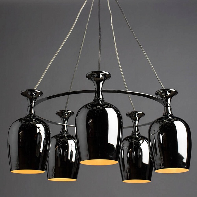 Подвесная люстра Arte Lamp Rondo A8071LM-5CC изображение 2 Подвесная люстра Arte Lamp Rondo A8071LM-5CC Фото № 2