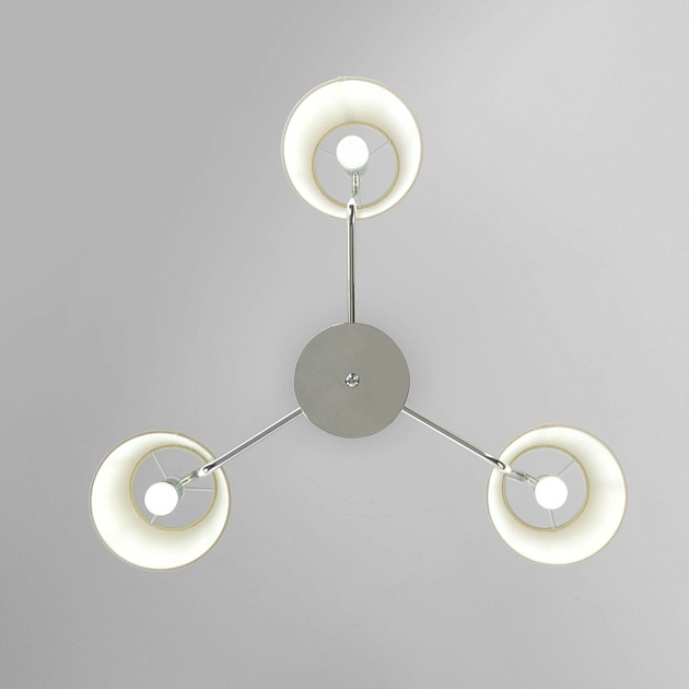 Подвесная люстра Eurosvet Amaretto 60155/3 хром изображение 4 Подвесная люстра Eurosvet Amaretto 60155/3 хром Фото № 4